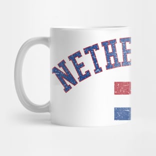 Netherlands Vintage Country Flag Mug